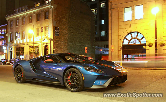 Ford GT spotted in Montreal, Canada