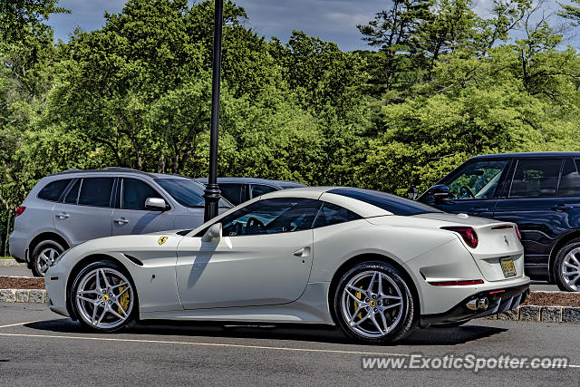 Ferrari California spotted in Bernardsville, New Jersey