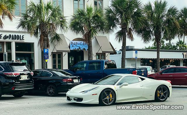 Ferrari 458 Italia spotted in Jacksonville, Florida
