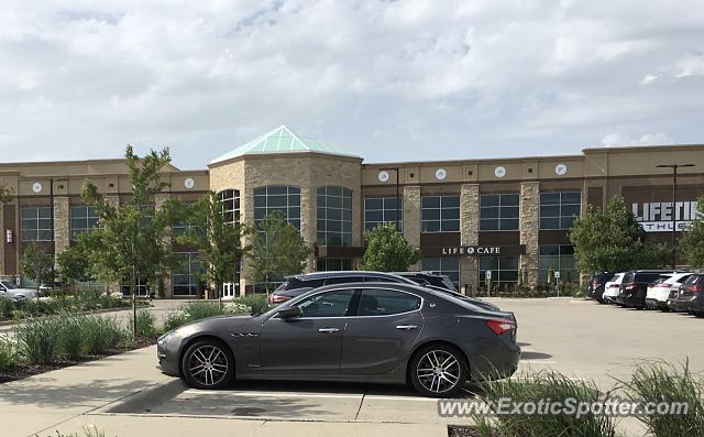 Maserati Ghibli spotted in Des Moines, Iowa
