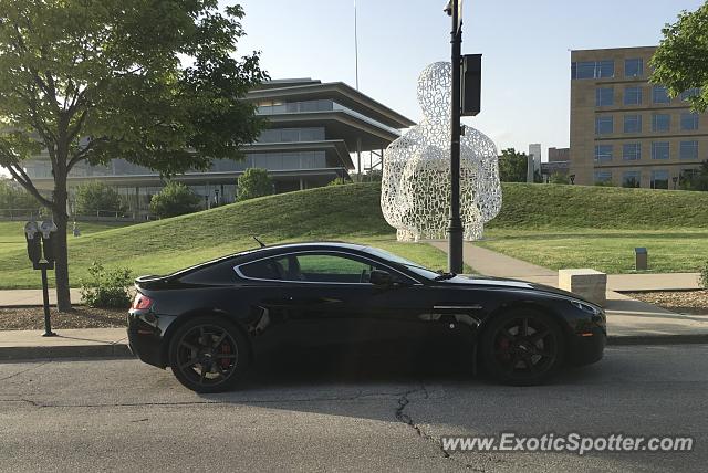 Aston Martin Vantage spotted in Des Moines, Iowa