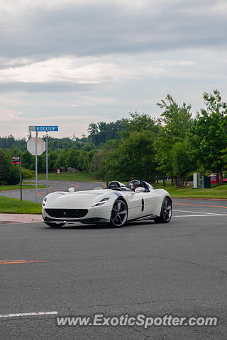 Ferrari Monza SP2 spotted in Sterling, Virginia