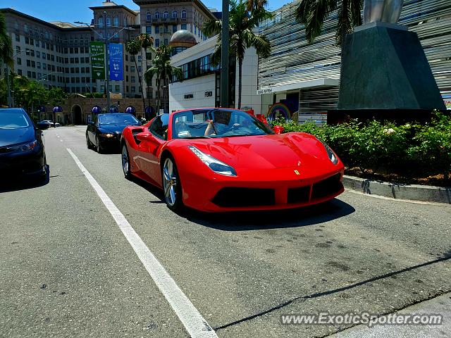 Ferrari 488 GTB spotted in Beverly Hills, California
