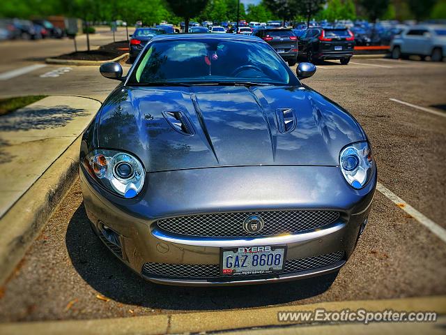 Jaguar XKR spotted in Columbus, Ohio