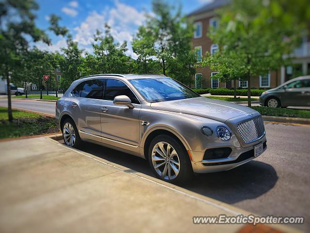 Bentley Bentayga spotted in Columbus, Ohio