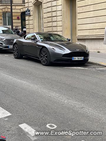 Aston Martin DB11 spotted in PARIS, France