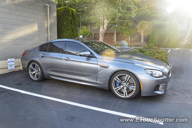 BMW M6 spotted in Shoreline, Washington