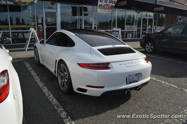 Porsche 911 spotted in Shoreline, Washington