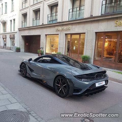 Mclaren 765LT spotted in Stockholm, Sweden