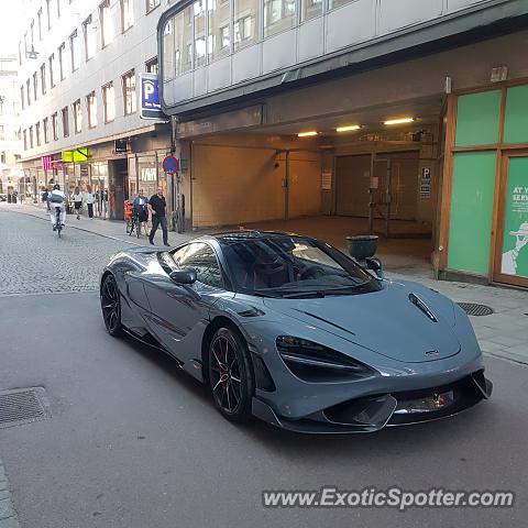Mclaren 765LT spotted in Stockholm, Sweden