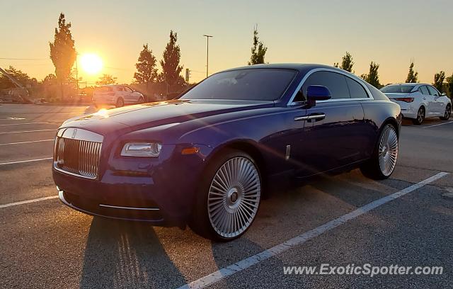 Rolls-Royce Wraith spotted in Cleveland, Ohio
