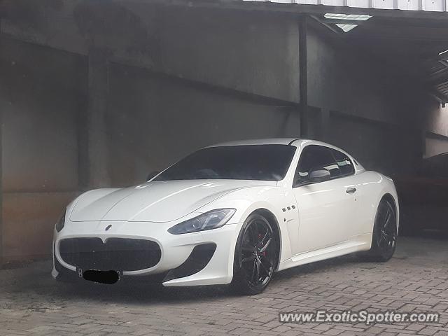 Maserati GranTurismo spotted in Serpong, Indonesia