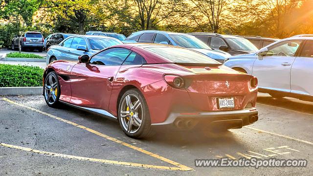 Ferrari Portofino spotted in Kenwood, Ohio