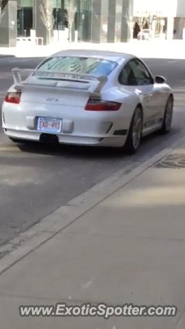 Porsche 911 GT3 spotted in Calgary, Canada