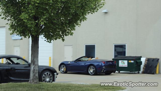 Ferrari California spotted in Waukee, Iowa
