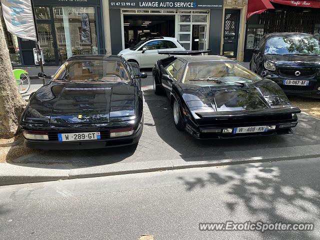 Lamborghini Countach spotted in PARIS, France