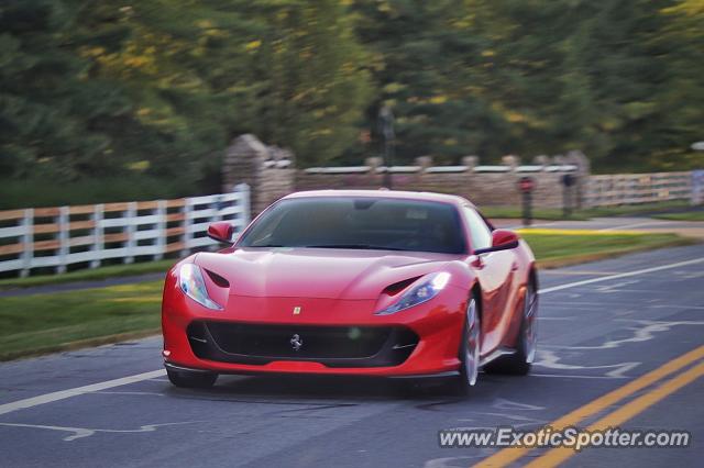 Ferrari 812 Superfast spotted in Columbus, Ohio