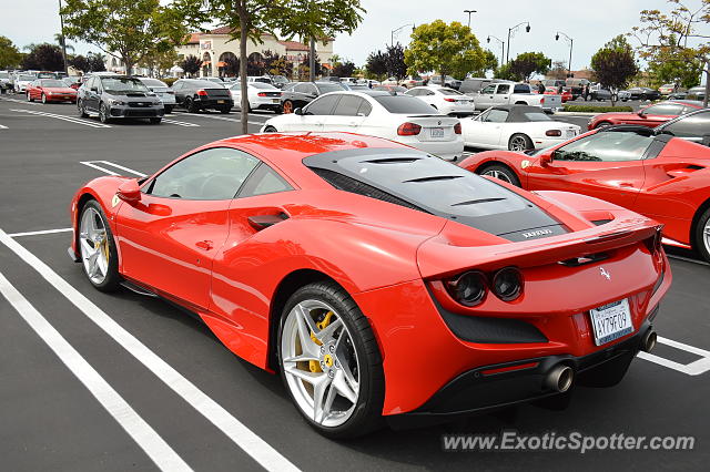 Ferrari F8 Tributo spotted in Orange County, California