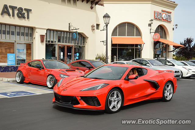 Chevrolet Corvette Z06 spotted in Orange County, California