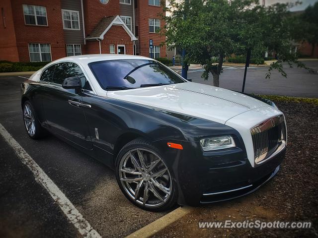 Rolls-Royce Wraith spotted in Columbus, Ohio