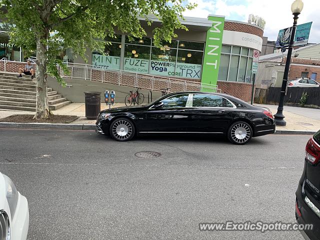 Mercedes Maybach spotted in Washington DC, United States