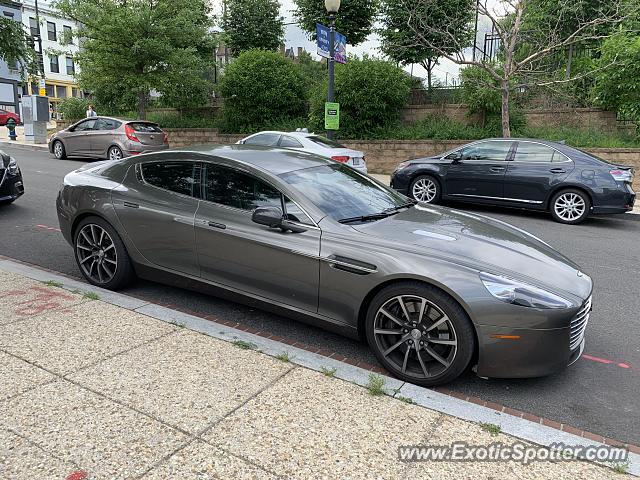 Aston Martin Rapide spotted in Washington DC, United States