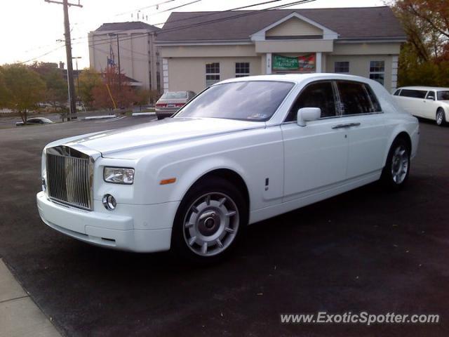 Rolls Royce Phantom spotted in King Of Prussia, Pennsylvania