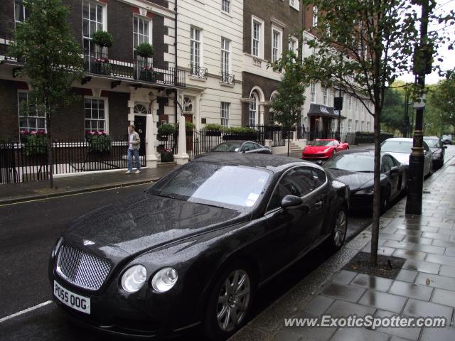 Bentley Continental spotted in London, United Kingdom