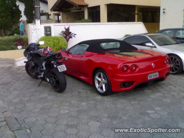 Ferrari 360 Modena spotted in Joinville, Brazil
