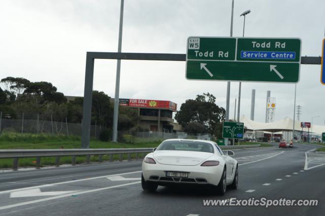 Mercedes SLS AMG spotted in Melbourne, Australia