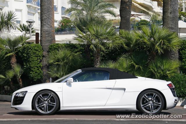 Audi R8 spotted in Cannes, France