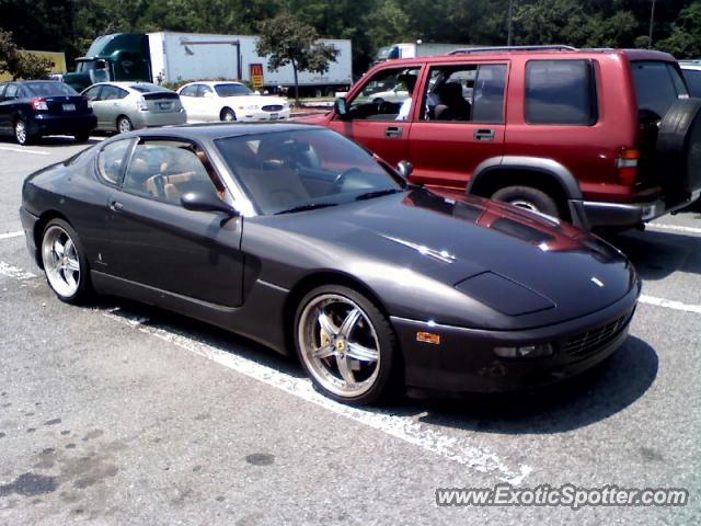 Ferrari 456 spotted in Albany, New York