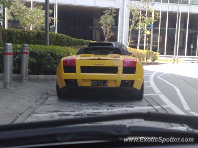 Lamborghini Gallardo spotted in Singapore, Singapore
