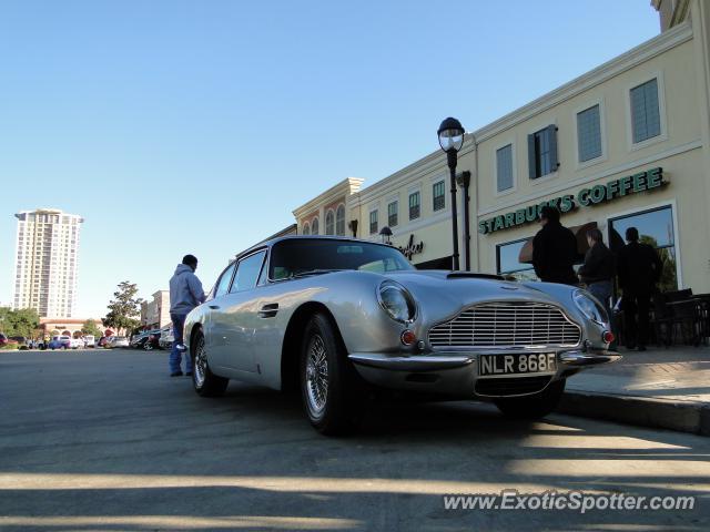 Aston Martin DB6 spotted in Houston, Texas