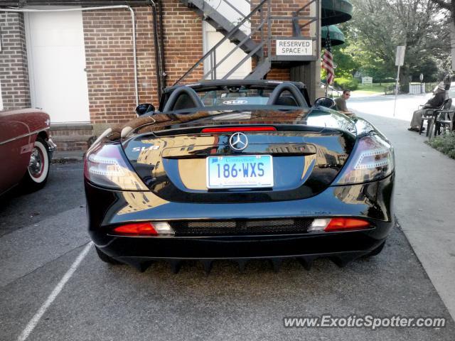 Mercedes SLR spotted in Greenwich, Connecticut
