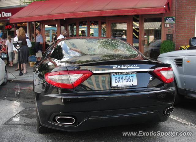 Maserati GranTurismo spotted in Greenwich, Connecticut