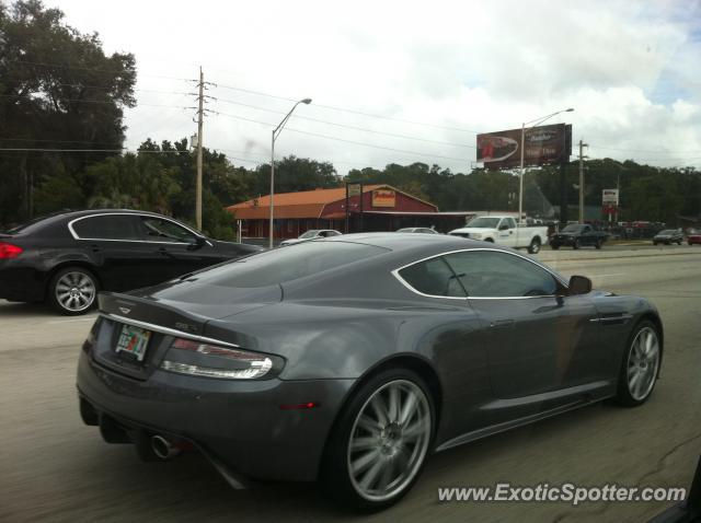 Aston Martin DBS spotted in Jacksonville, Florida