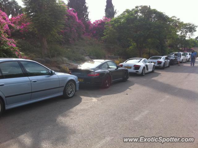 Audi R8 spotted in Tiberias, Israel