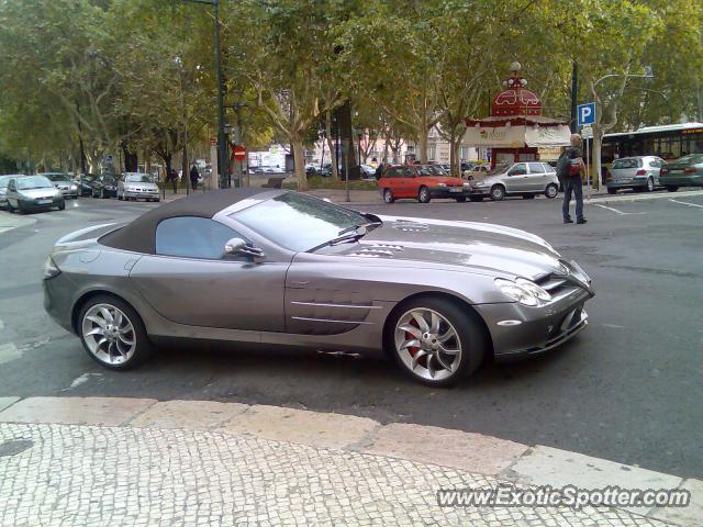 Mercedes SLR spotted in Lisbon, Portugal