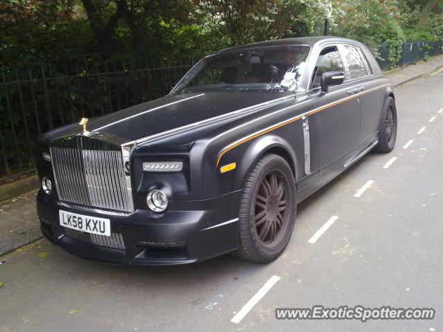 Rolls Royce Phantom spotted in London, United Kingdom