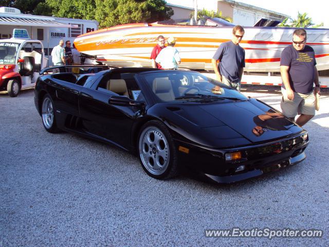 Lamborghini Diablo spotted in Key West, Florida