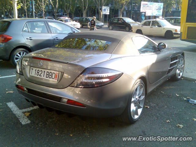 Mercedes SLR spotted in Lisboa, Portugal