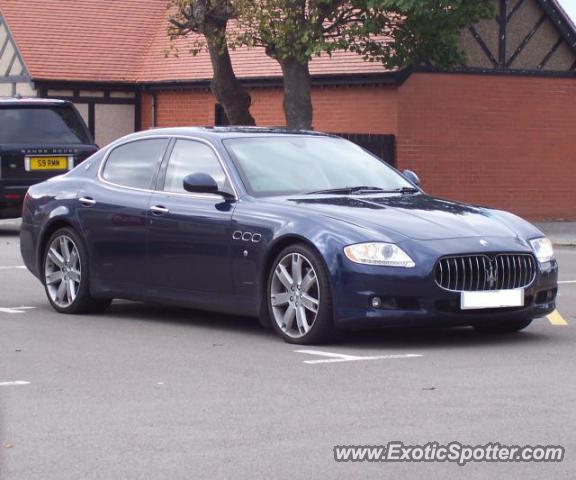 Maserati Quattroporte spotted in Hoylake, United Kingdom