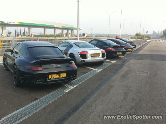 Porsche 911 Turbo spotted in Highway 6 Near Netanya, Israel