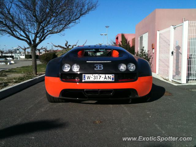 Bugatti Veyron spotted in Avignon, France