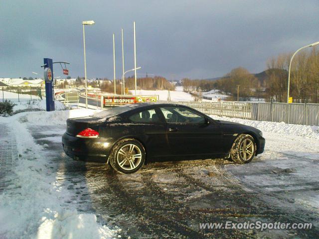 BMW M6 spotted in R, Germany