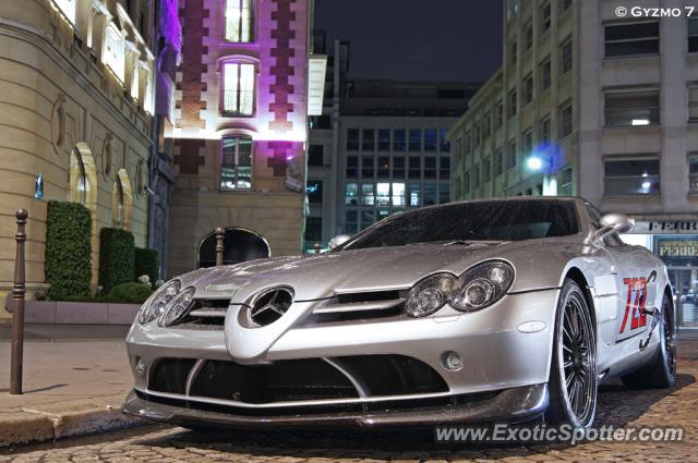 Mercedes SLR spotted in Paris, France