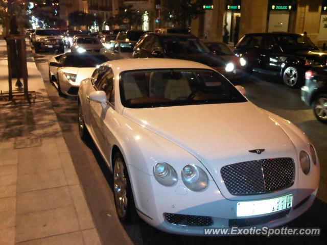 Bentley Continental spotted in Beirut, Lebanon