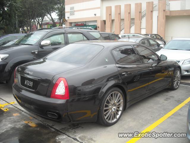 Maserati Quattroporte spotted in Kuala Lumpur, Singapore