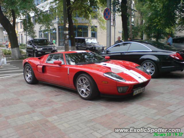 Ford GT spotted in Kiev, Ukraine